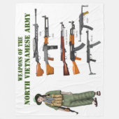 NVA WAPENS FLEECE DEKEN (Voorkant)