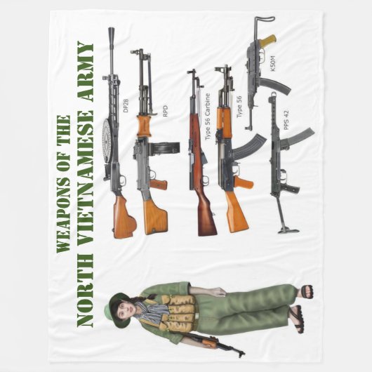 NVA WAPENS FLEECE DEKEN (Voorkant)