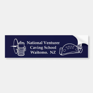 NVCS_Waitomo _ Blauwe bumpersticker