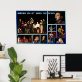 NVHS Blues Poster (Thuiskantoor)