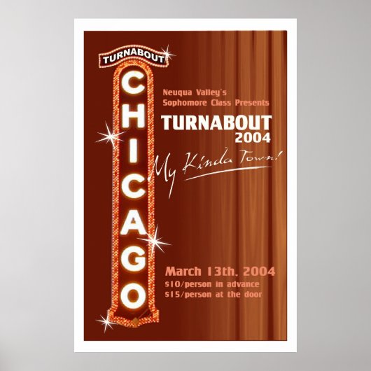 NVHS Turnabout Dance Poster (Voorkant)