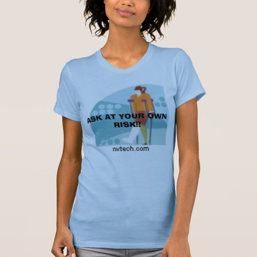 NVTech_vc019731, VRAAG UW EIGEN RISICO!! T-shirt (Voorkant)