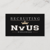 NvUS-werving, 3,5 x 2,0 inch, 100 stuks, wit Visitekaartje (Voorkant)