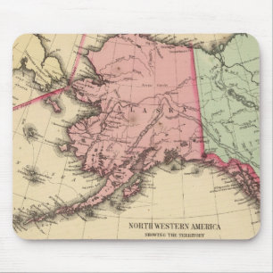 NW America Map door Mitchell Muismat