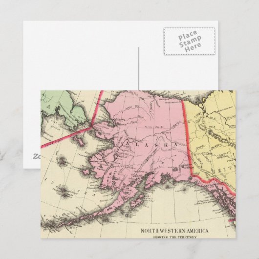 NW Amerika 2 Briefkaart (Voorkant / Achterkant)