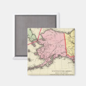 NW Amerika 2 Magneet (Voorkant / Achterkant)