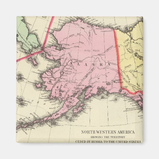 NW Amerika 2 Magneet (Voorkant)