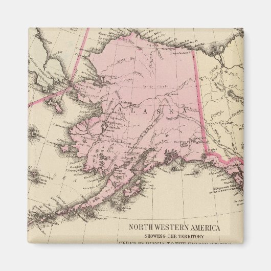 NW Amerika Magneet (Voorkant)