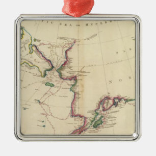 NW-Amerika, NE-Azië Metalen Ornament