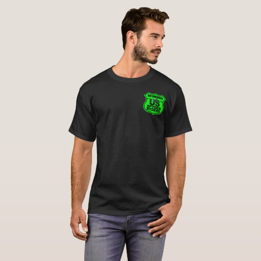 NW Arkansas Chapter - Logo Pocket Green T-shirt (Voorkant volledig)