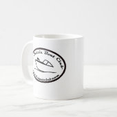 NW Classic Boat Club Black Logo Mok (Voorkant links)