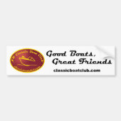 NW Classic Boat Club Bumpersticker (Voorkant)