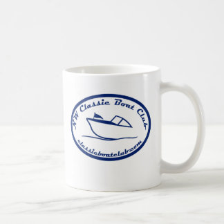 NW Classic Boat Club Dark Blue Logo Mok
