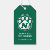 NW Missouri staat Afstuderen Cadeaulabel (Achterkant)