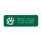 NW Missouri staat Afstuderen Etiket (Voorkant)