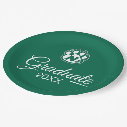 NW Missouri staat Afstuderen Papieren Bordje (Gekanteld)