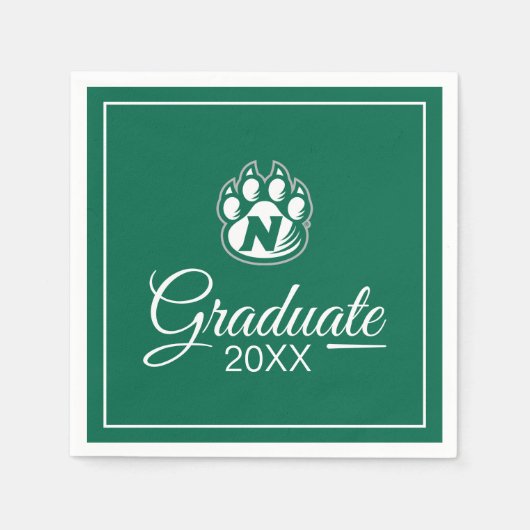 NW Missouri staat Afstuderen Servet (Voorkant)