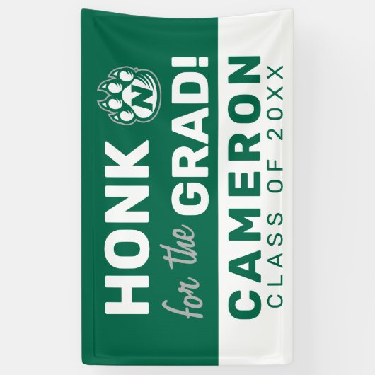 NW Missouri staat Afstuderen Spandoek (Verticaal)