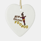Nw Orleans Voodoo Doll Keramisch Ornament (Rechts)