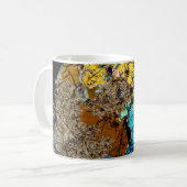 NWA 5480 Meteorite Thin Section Coffee Cup 02 Koffiemok (Voorkant links)