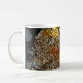 NWA 5480 Meteorite Thin Section Coffee Cup 02 Koffiemok (Links)
