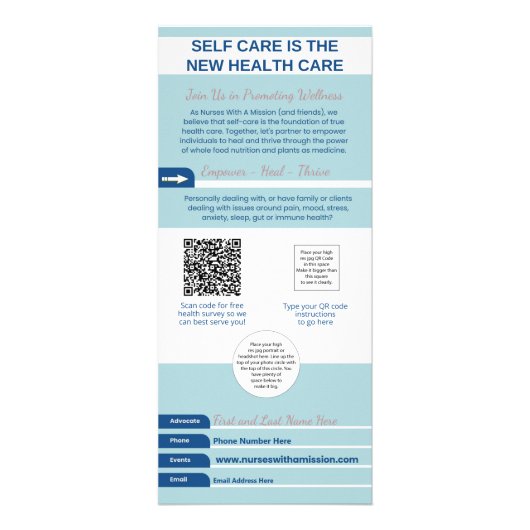 NWAM en vrienden Reclamekaart (Achterkant)