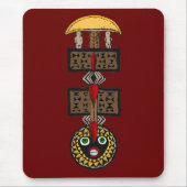 Nwantantay Tall Mask Mousepad Muismat (Voorkant)