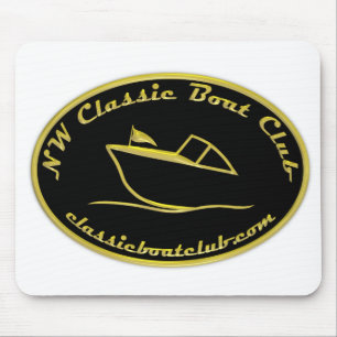 NWCBC Black & Gold Mousepad Muismat