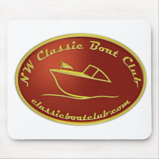 NWCBC Red & Gold Logo Mousepad Muismat