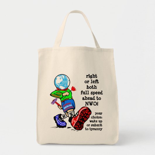 NWO boots bag Tote Bag (Voorkant)