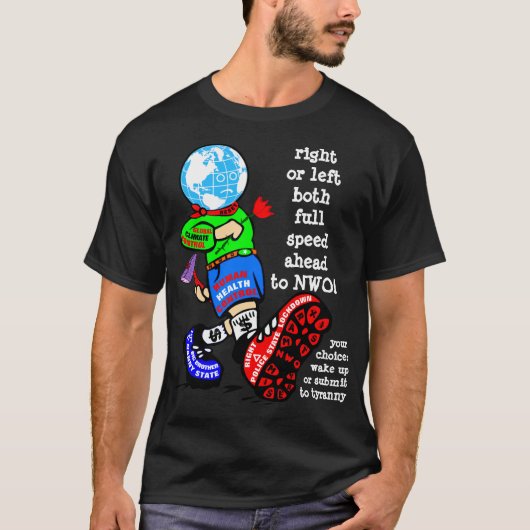 NWO boots (dark) T-Shirt (Voorkant)