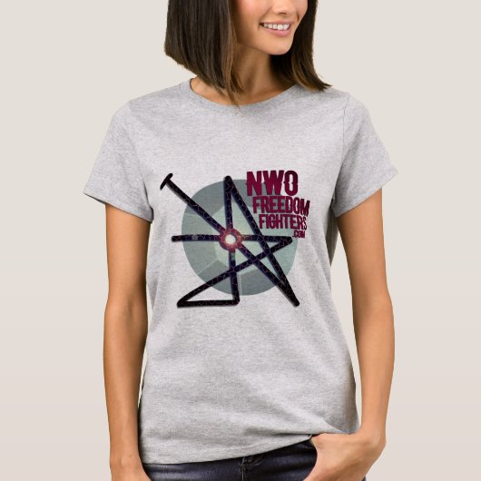 NWO FREEDOM FIGHTER SIGIL T-SHIRT (Voorkant)