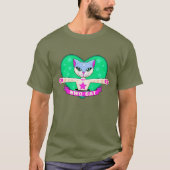 NWO Kat (donker) T-shirt (Voorkant)