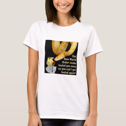 NWO Snake (licht) T-shirt (Voorkant)