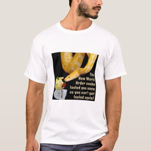 NWO Snake (licht) T-shirt (Voorkant)