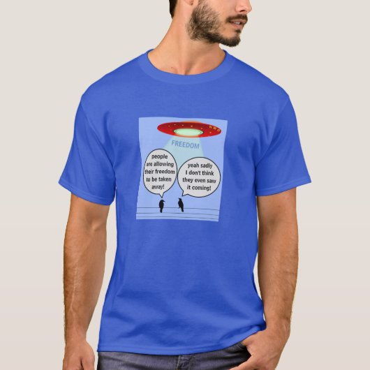 NWO UFO (donker) T-shirt (Voorkant)