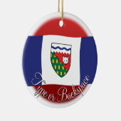 NWT Ornament Persoonlijke NWT-vlag (Rechts)