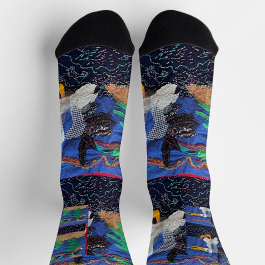 NWT Pelicans bij de rivier. Sokken (Top)