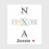 NXA : State merch FraXure album K-Pop Sticker (Vel)