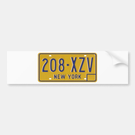 NY74 BUMPERSTICKER (Voorkant)