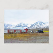 Ny-Alesund locomotief, Spitsbergen, Noorwegen Briefkaart (Voorkant)