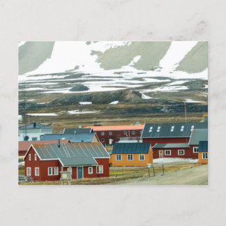 Ny-Alesund, Spitsbergen, Noorwegen Briefkaart