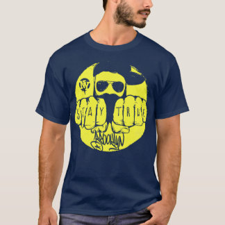 NY Beard Blijf waar Brooklyn T-shirt