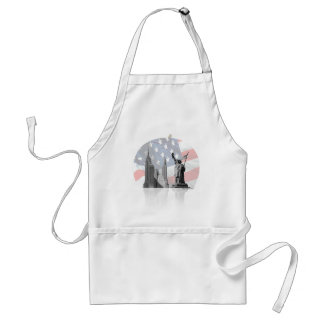 NY Big Apple Apron Standaard Schort
