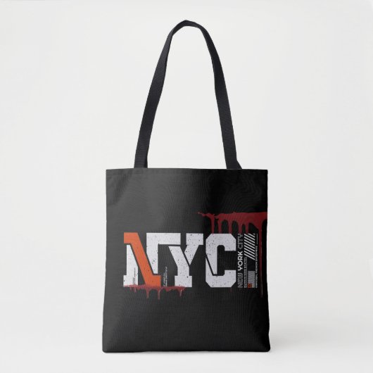 NY BLOOD TOTE BAG (Voorkant)