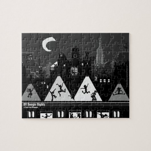 NY Boogie Nights Puzzle Legpuzzel (Horizontaal)