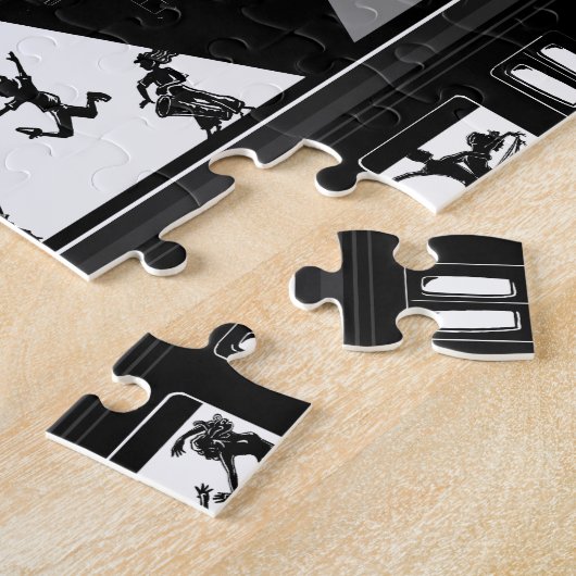 NY Boogie Nights Puzzle Legpuzzel (Zijkant)