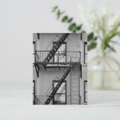 NY-brandtrap Briefkaart (Staand voorkant)