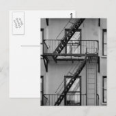 NY-brandtrap Briefkaart (Voorkant / Achterkant)