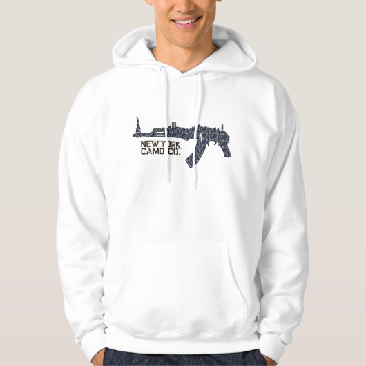 NY Camo Co NY AK Hoodie (Voorkant)
